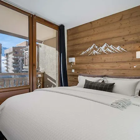 아파트 Ski-in Ski-out Fully Renovated With Panoramic Views